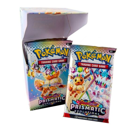 Pokemon TCG Scarlet & Violet Prismatic Evolutions Booster Bundle Sealed - Picture 2 of 2